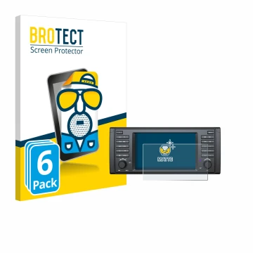 Face avant d’un emballage produit avec le logo de la marque BROTECT. À côté, l’appareil Eonon E39A12S est représenté avec la p