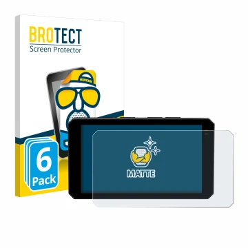 Face avant d’un emballage produit avec le logo de la marque BROTECT. À côté, l’appareil Chigee AIO-6 LTE 4G est représenté ave