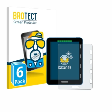 Face avant d’un emballage produit avec le logo de la marque BROTECT. À côté, l’appareil Vakaros Atlas 2 / Edge est représenté 