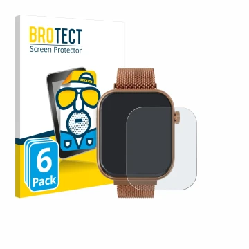 Face avant d’un emballage produit avec le logo de la marque BROTECT. À côté, l’appareil Techmade M-GLAM011 1.75
