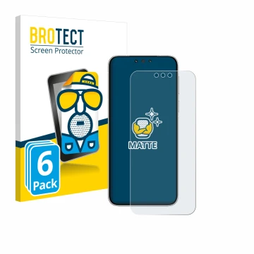 Face avant d’un emballage produit avec le logo de la marque BROTECT. À côté, l’appareil Huawei Mate 80 Pro est représenté avec