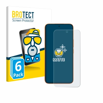 Face avant d’un emballage produit avec le logo de la marque BROTECT. À côté, l’appareil Xiaomi Redmi Turbo 5 Max est représent