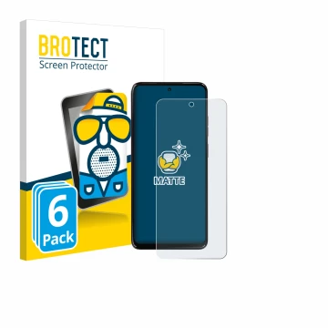 Face avant d’un emballage produit avec le logo de la marque BROTECT. À côté, l’appareil Motorola Moto G17 est représenté avec 