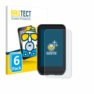 Face avant d’un emballage produit avec le logo de la marque BROTECT. À côté, l’appareil igpsport BiNavi Air est représenté ave