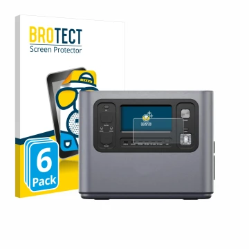 Face avant d’un emballage produit avec le logo de la marque BROTECT. À côté, l’appareil Aferiy P280 est représenté avec la pro