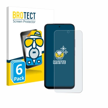 Face avant d’un emballage produit avec le logo de la marque BROTECT. À côté, l’appareil Oppo A6x 4G est représenté avec la pro