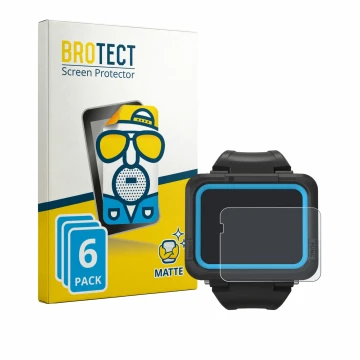 Face avant d’un emballage produit avec le logo de la marque BROTECT. À côté, l’appareil Shearwater PEREGRINE dive computer est