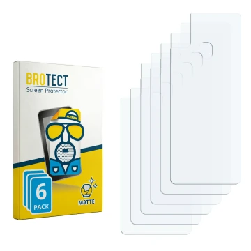 Face avant d’un emballage produit avec le logo de la marque BROTECT. À côté se trouve la protection d’écran correspondante.