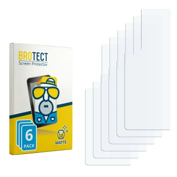 Face avant d’un emballage produit avec le logo de la marque BROTECT. À côté se trouve la protection d’écran correspondante.
