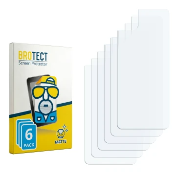 Face avant d’un emballage produit avec le logo de la marque BROTECT. À côté se trouve la protection d’écran correspondante.