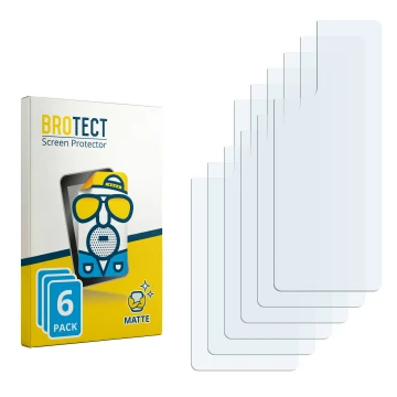 Face avant d’un emballage produit avec le logo de la marque BROTECT. À côté se trouve la protection d’écran correspondante.