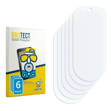 Face avant d’un emballage produit avec le logo de la marque BROTECT. À côté se trouve la protection d’écran correspondante.