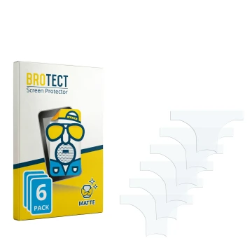 Face avant d’un emballage produit avec le logo de la marque BROTECT. À côté se trouve la protection d’écran correspondante.