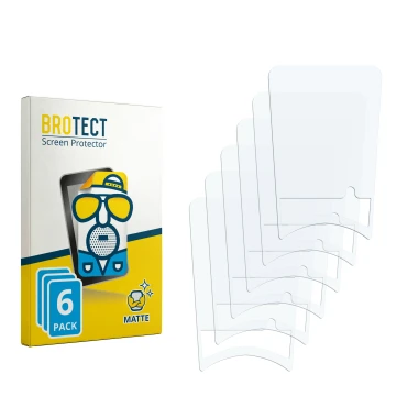 Face avant d’un emballage produit avec le logo de la marque BROTECT. À côté se trouve la protection d’écran correspondante.