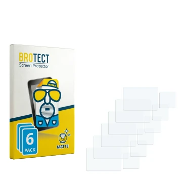 Face avant d’un emballage produit avec le logo de la marque BROTECT. À côté se trouve la protection d’écran correspondante.