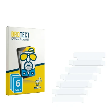 Face avant d’un emballage produit avec le logo de la marque BROTECT. À côté se trouve la protection d’écran correspondante.