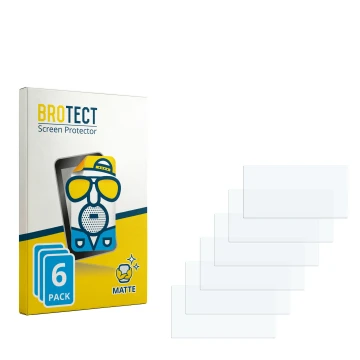 Face avant d’un emballage produit avec le logo de la marque BROTECT. À côté se trouve la protection d’écran correspondante.