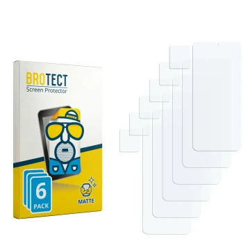 Face avant d’un emballage produit avec le logo de la marque BROTECT. À côté se trouve la protection d’écran correspondante.