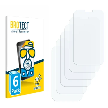 Face avant d’un emballage produit avec le logo de la marque BROTECT. À côté se trouve la protection d’écran correspondante.