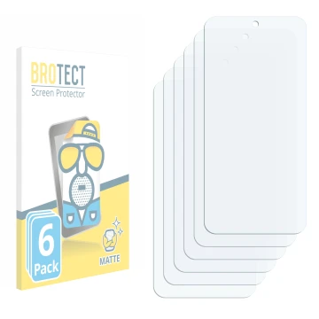 Face avant d’un emballage produit avec le logo de la marque BROTECT. À côté se trouve la protection d’écran correspondante.