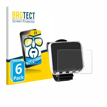 Face avant d’un emballage produit avec le logo de la marque BROTECT. À côté, l’appareil Mares Genius est représenté avec la pr