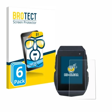 Face avant d’un emballage produit avec le logo de la marque BROTECT. À côté, l’appareil Sigma ROX 11.1 Evo est représenté avec