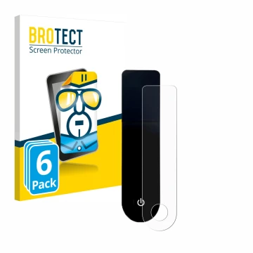 Face avant d’un emballage produit avec le logo de la marque BROTECT. À côté, l’appareil Xiaomi Mi 3 E-Scooter est représenté a