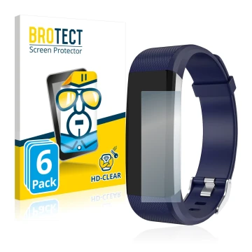 Face avant d’un emballage produit avec le logo de la marque BROTECT. À côté, l’appareil Lebexy 1.54 