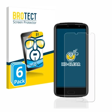 Face avant d’un emballage produit avec le logo de la marque BROTECT. À côté, l’appareil Beafon M7 premium est représenté avec 