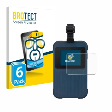 Face avant d’un emballage produit avec le logo de la marque BROTECT. À côté, l’appareil Acer Enduro Connect M3 est représenté 