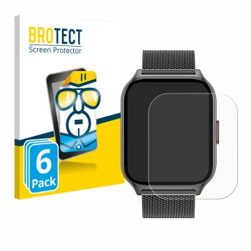 Face avant d’un emballage produit avec le logo de la marque BROTECT. À côté, l’appareil Popglory P95 2