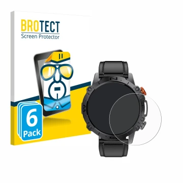 Face avant d’un emballage produit avec le logo de la marque BROTECT. À côté, l’appareil LIGE DFA-ST19 1.43