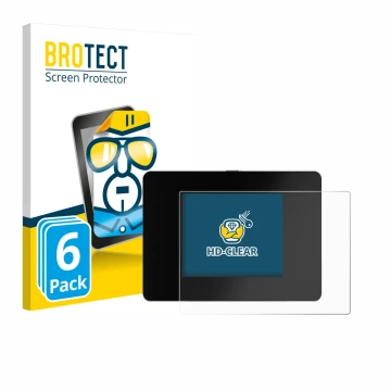 Face avant d’un emballage produit avec le logo de la marque BROTECT. À côté, l’appareil REINER SCT Authenticator mini est repr
