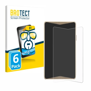 Face avant d’un emballage produit avec le logo de la marque BROTECT. À côté, l’appareil ELLIPAL Titan 2.0 Cold Wallet est repr