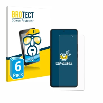 Face avant d’un emballage produit avec le logo de la marque BROTECT. À côté, l’appareil ASUS ZenFone 11 Ultra est représenté a