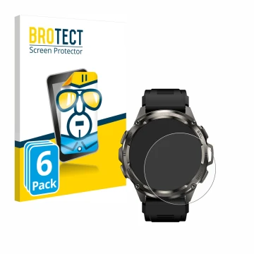 Face avant d’un emballage produit avec le logo de la marque BROTECT. À côté, l’appareil Kospet Tank T3 Ultra est représenté av