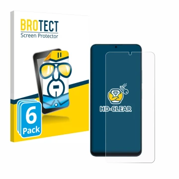 Face avant d’un emballage produit avec le logo de la marque BROTECT. À côté, l’appareil Oscal Modern 8 est représenté avec la 