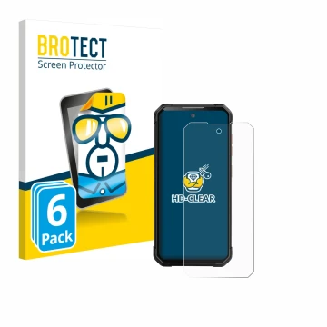 Face avant d’un emballage produit avec le logo de la marque BROTECT. À côté, l’appareil iiiF150 B2 est représenté avec la prot