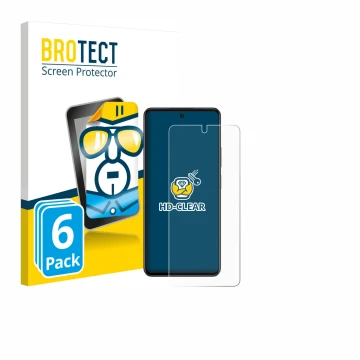 Face avant d’un emballage produit avec le logo de la marque BROTECT. À côté, l’appareil Oppo A79 5G est représenté avec la pro