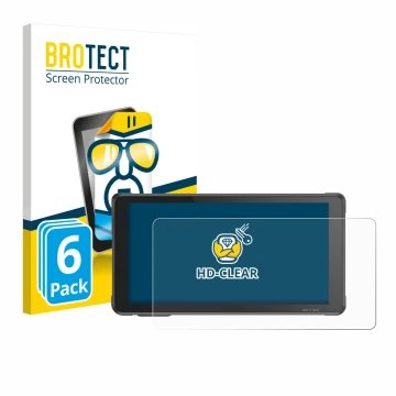 Face avant d’un emballage produit avec le logo de la marque BROTECT. À côté, l’appareil Interphone RideSync Sync55 est représe