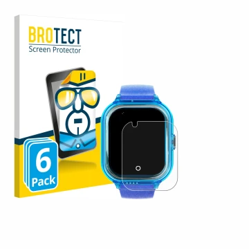 Face avant d’un emballage produit avec le logo de la marque BROTECT. À côté, l’appareil SaveFamily Enjoy est représenté avec l