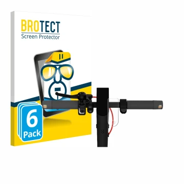 Face avant d’un emballage produit avec le logo de la marque BROTECT. À côté, l’appareil Xiaomi Mi 4 Lite E-Scooter (2e Gen.) e