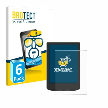 Face avant d’un emballage produit avec le logo de la marque BROTECT. À côté, l’appareil Vivlio Light HD Color est représenté a
