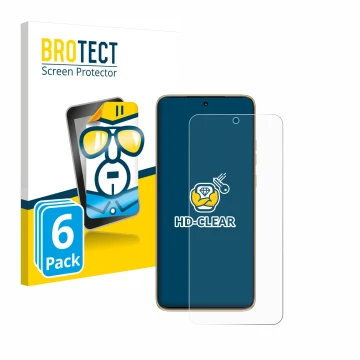 Face avant d’un emballage produit avec le logo de la marque BROTECT. À côté, l’appareil Motorola Edge 50 Neo est représenté av
