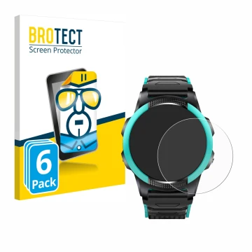 Face avant d’un emballage produit avec le logo de la marque BROTECT. À côté, l’appareil SaveFamily Slim 4G est représenté avec