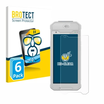 Face avant d’un emballage produit avec le logo de la marque BROTECT. À côté, l’appareil Dojo Pocket est représenté avec la pro