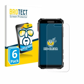 Face avant d’un emballage produit avec le logo de la marque BROTECT. À côté, l’appareil Soyes S10 Max est représenté avec la p