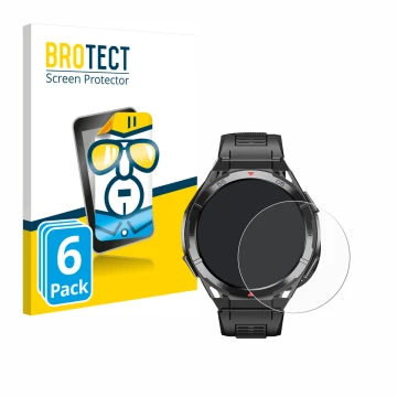 Face avant d’un emballage produit avec le logo de la marque BROTECT. À côté, l’appareil Oukitel BT12 1.43