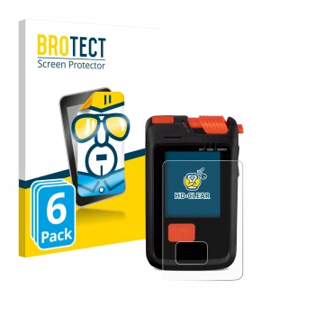 Face avant d’un emballage produit avec le logo de la marque BROTECT. À côté, l’appareil Mammut Barryvox S2 est représenté avec