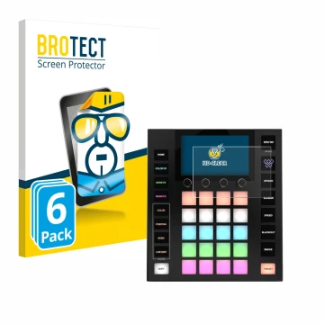 Face avant d’un emballage produit avec le logo de la marque BROTECT. À côté, l’appareil Wolfmix W1 MK2 est représenté avec la 